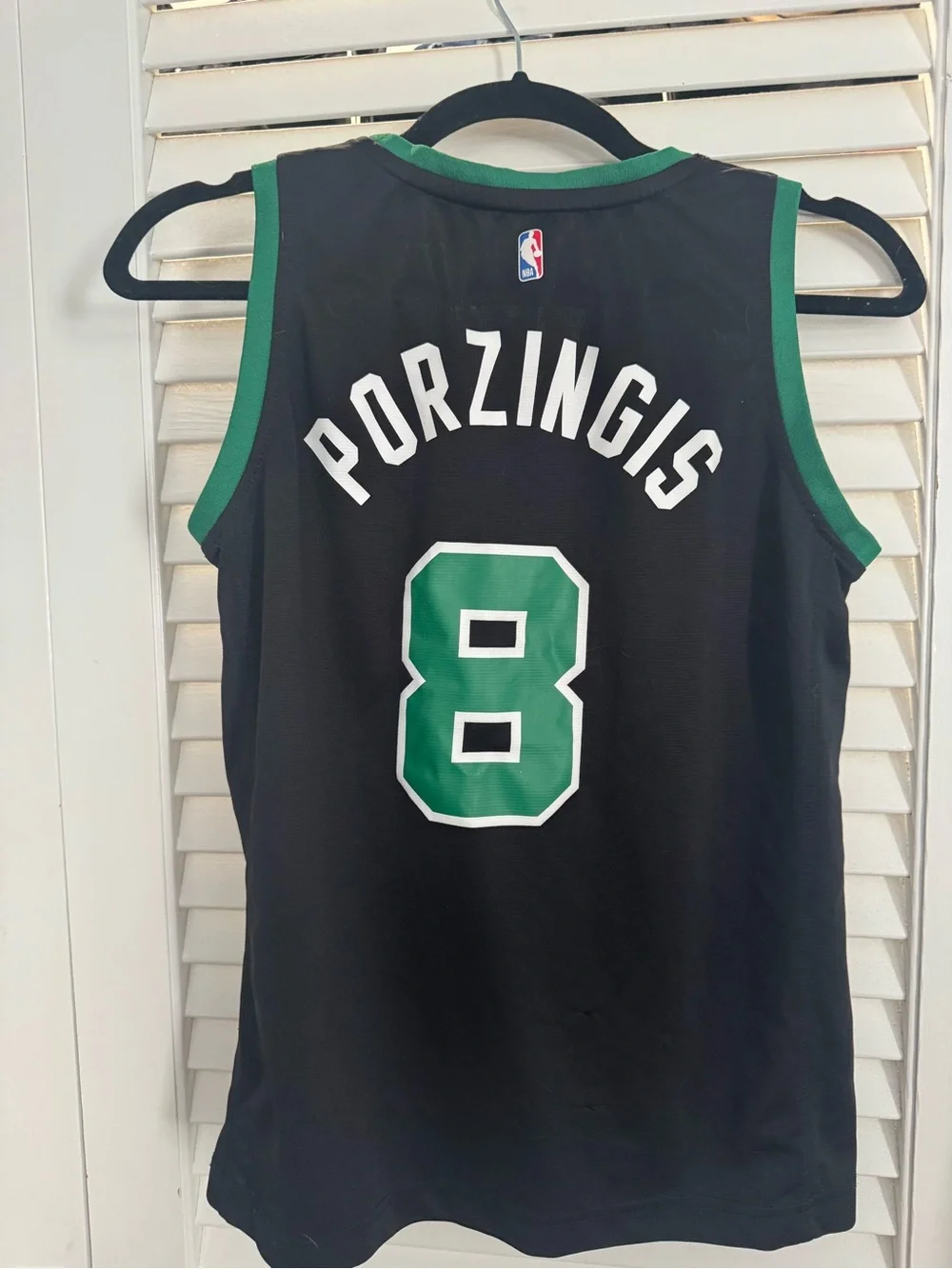 Boston Celtics Black & Green Basketball Jersey - #8